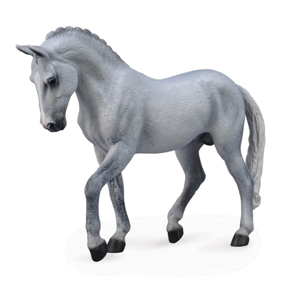 Figurines Collecta Figurine Cheval XL : Étalon Trakehner Gris