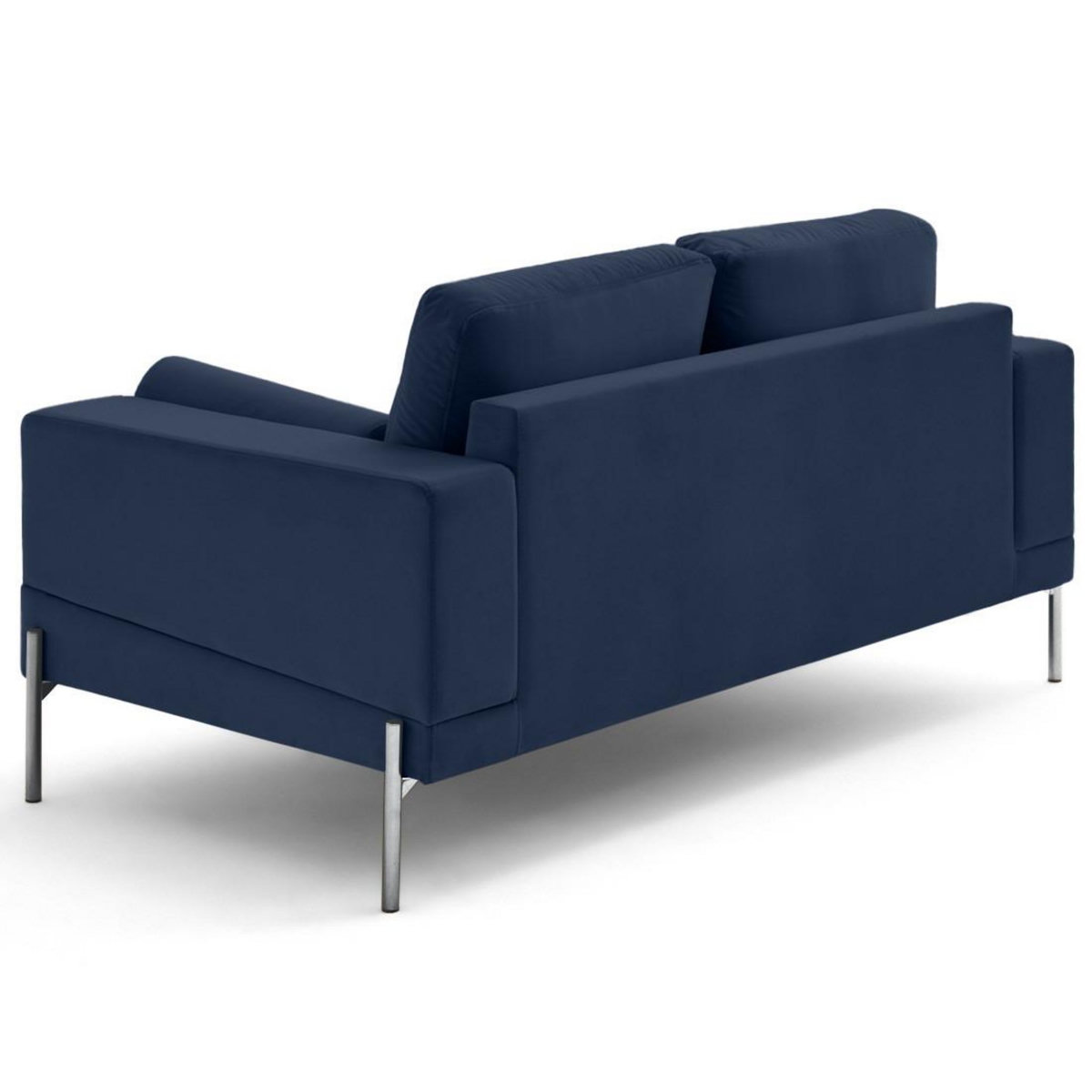 LISA DESIGN Isaure - canapé droit 2 places en velours