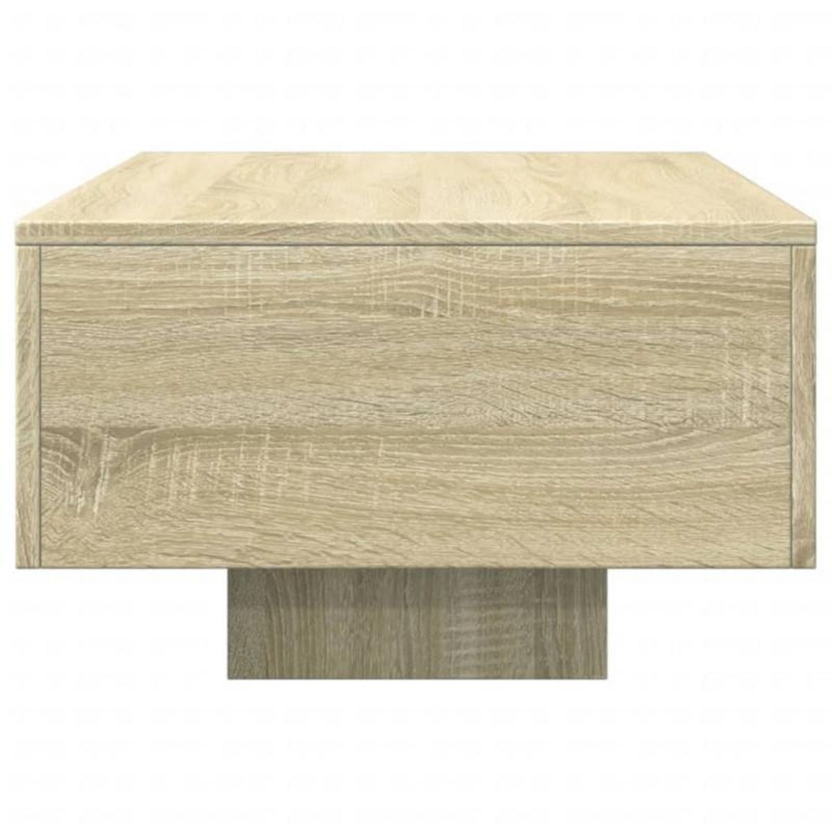 VIDAXL Table basse chêne sonoma 100x49,5x31 cm bois d ingénierie