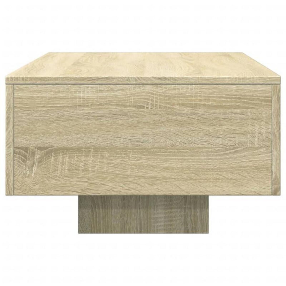 VIDAXL Table basse chêne sonoma 100x49,5x31 cm bois d ingénierie