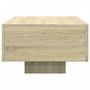 Voir la diapositive 5 : VIDAXL Table basse chêne sonoma 100x49,5x31 cm bois d ingénierie