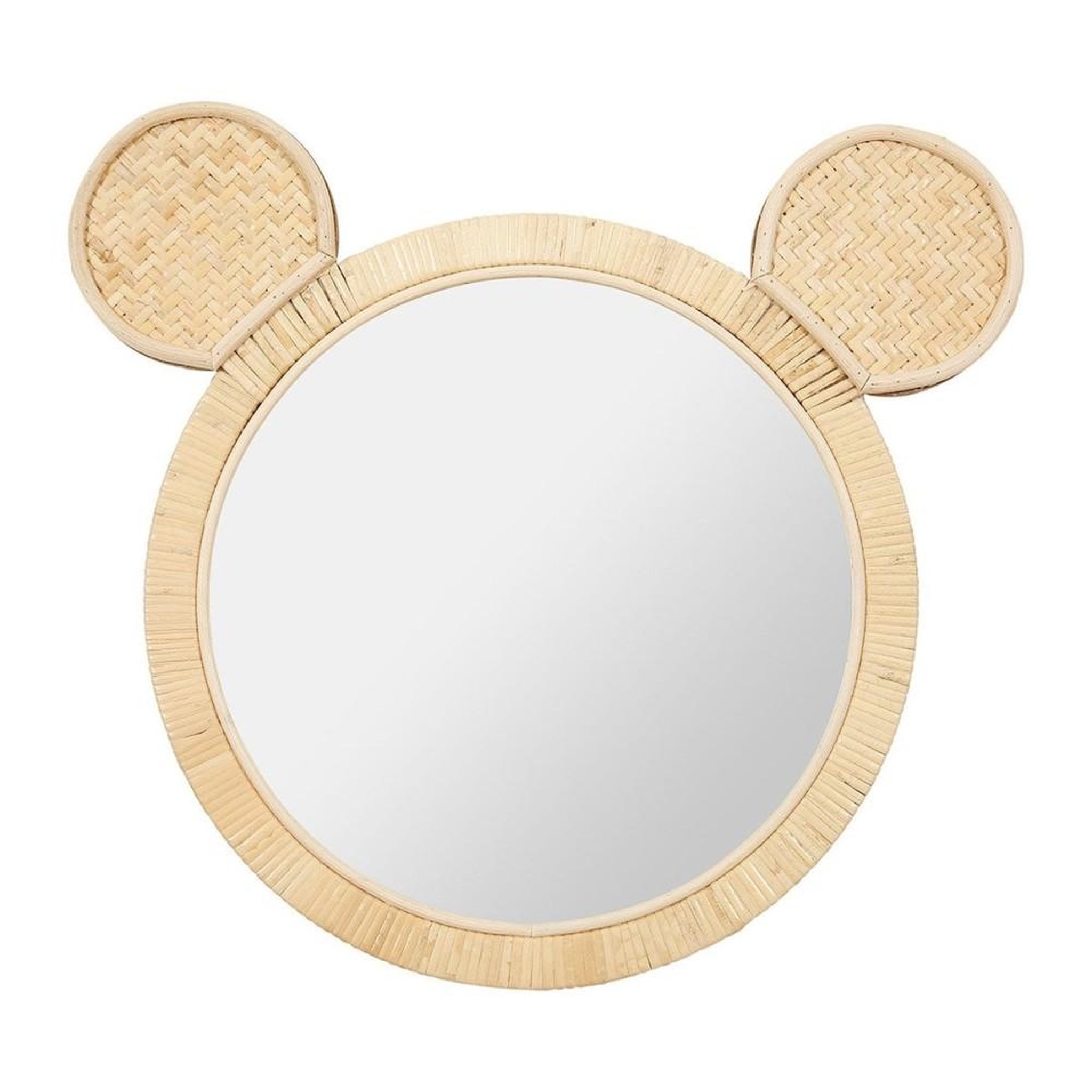 OSTARIA Miroir rotin souris