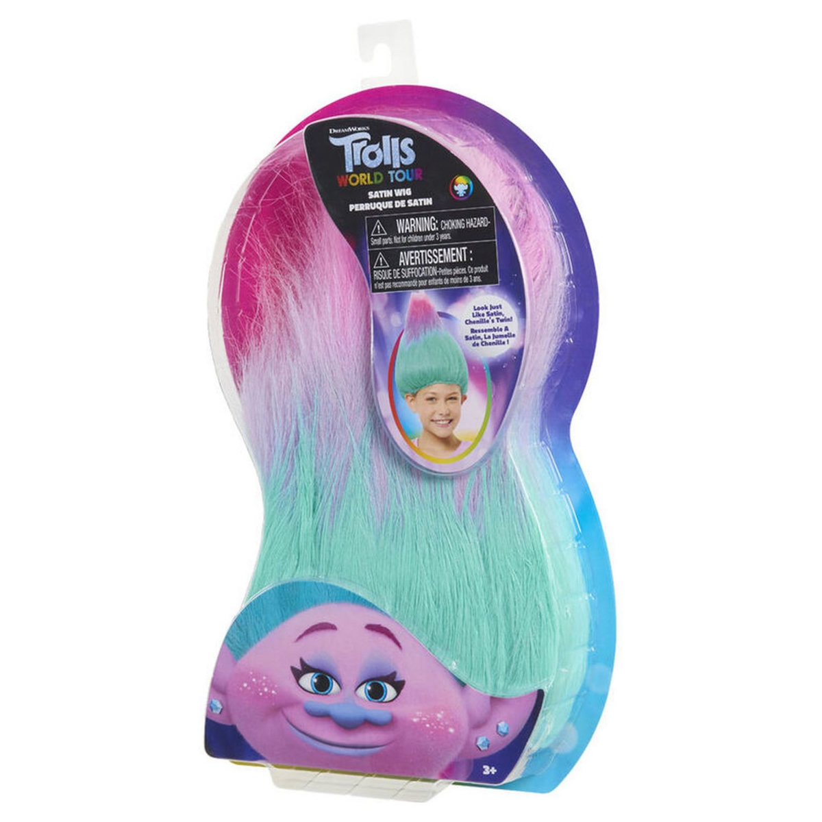 GIOCHI PREZIOSI Trolls World Tour Trollific perruque Asst