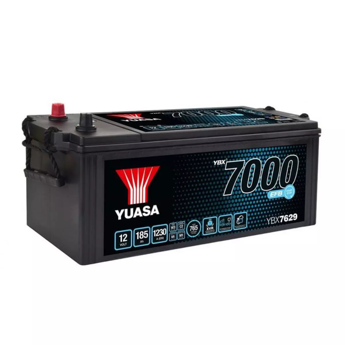 YUASA Batterie YUASA SHD EFB YBX7629 12V 185AH 1230A SMF