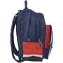 Voir la diapositive 3 : TEDDY SMITH Sac à dos 2 compartiments bleu et rouge