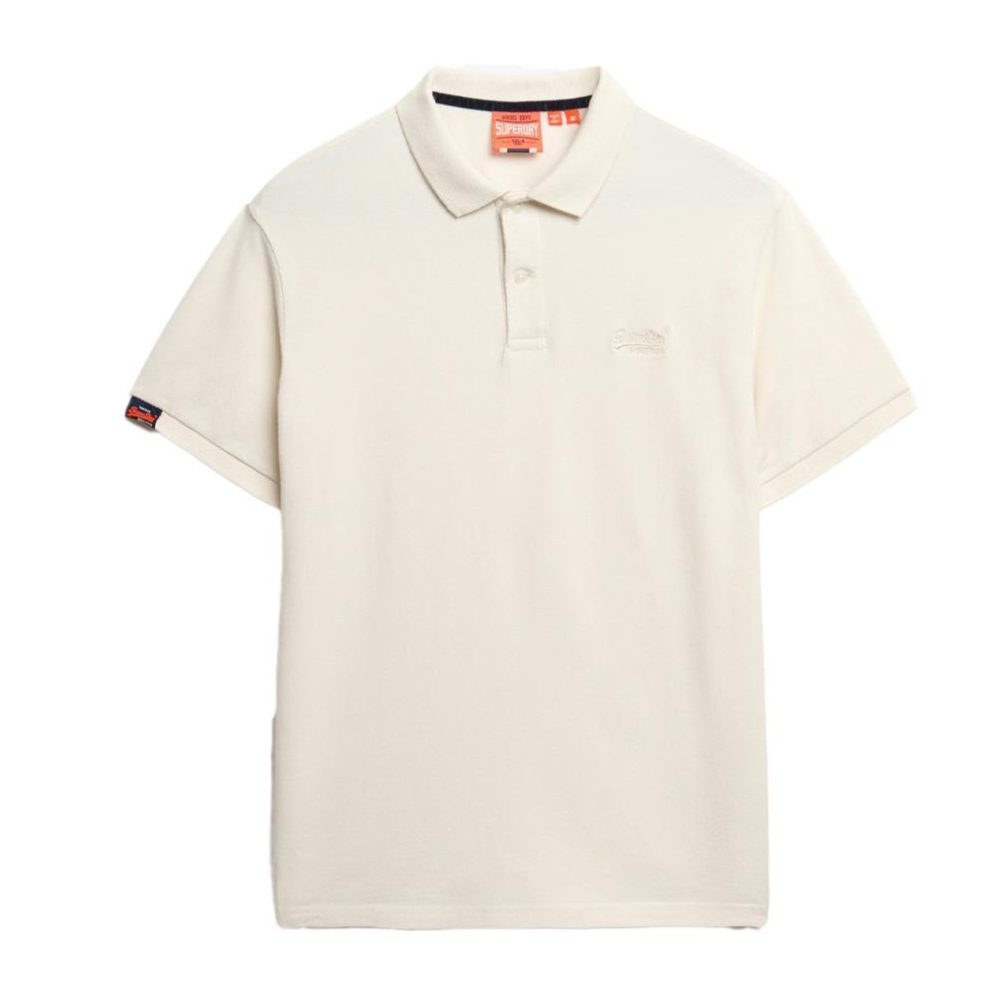Voir la diapositive 2 : SUPERDRY Polo Blanc Homme Superdry Vint Destroy