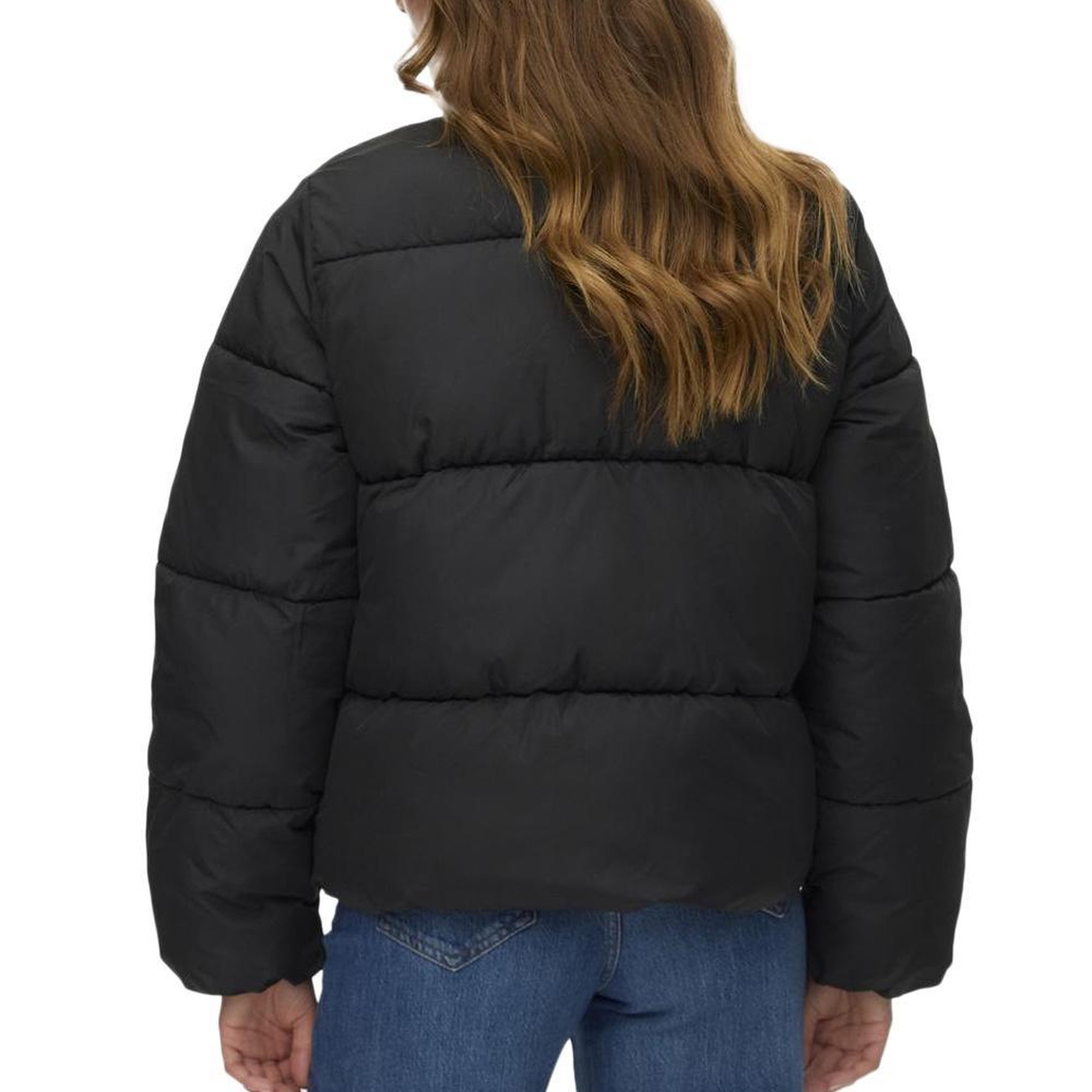 Voir la diapositive 2 : Vero Moda Doudoune Noire Femme Vero Moda Parda