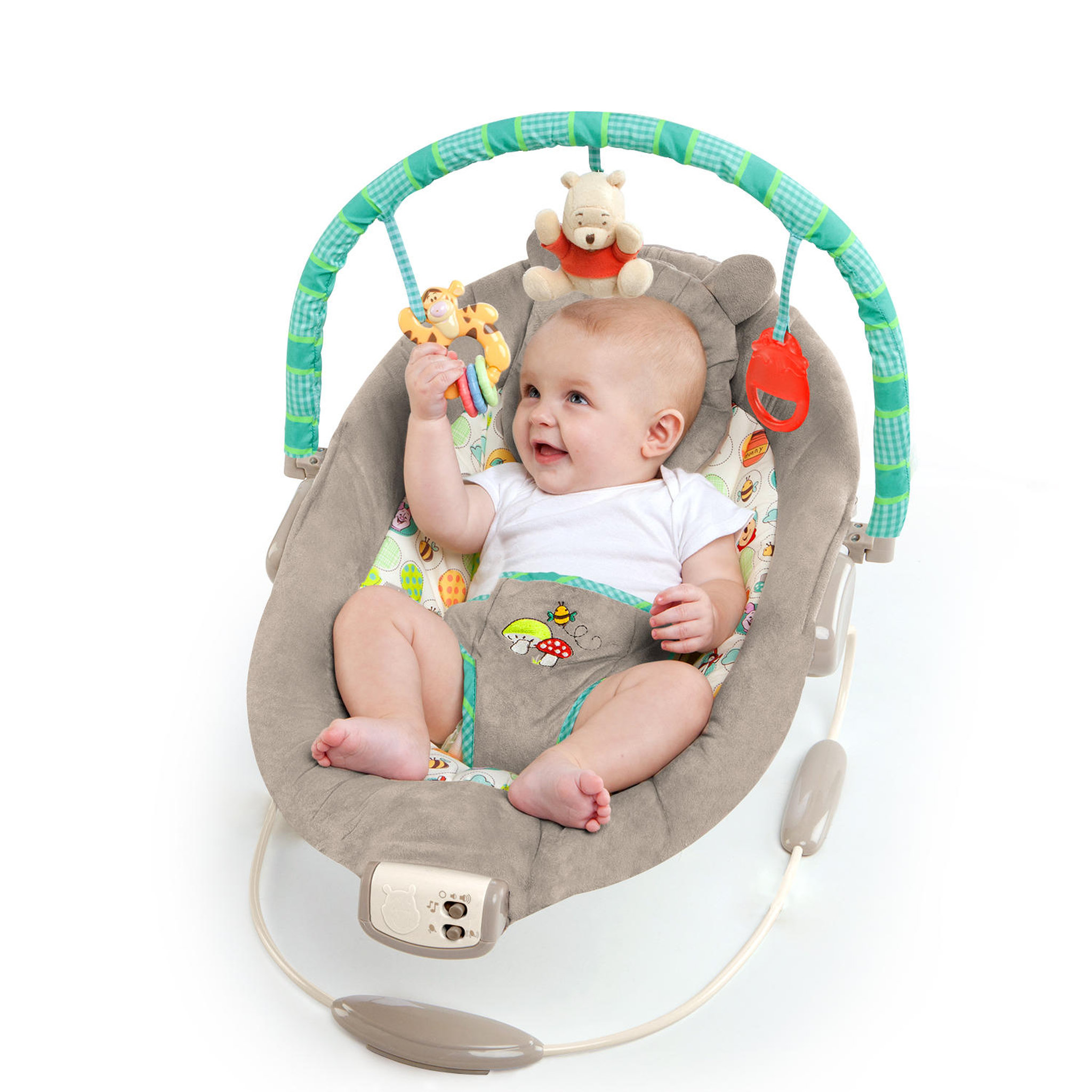 Voir la diapositive 7 : DISNEY Transat bébé vibrant Winnie The Pooh