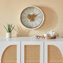 Voir la diapositive 4 : ATMOSPHERA Horloge Murale Mécanisme  Sonika  49cm Beige