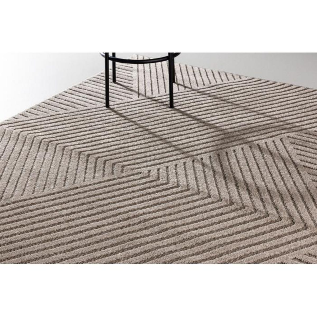 Paris Prix Tapis Déco  Aron Solar  240x340cm Marron