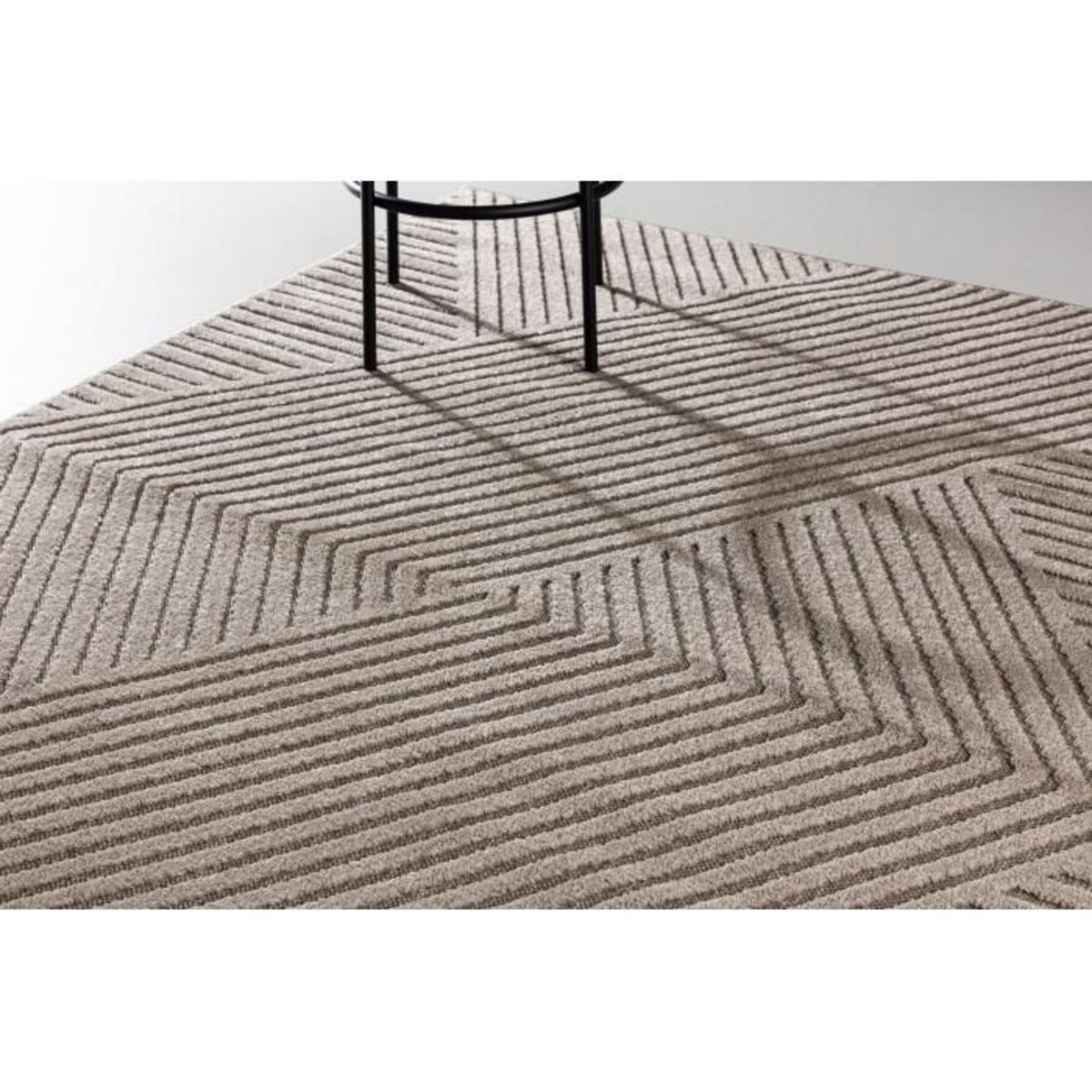 Paris Prix Tapis Déco  Aron Solar  240x340cm Marron