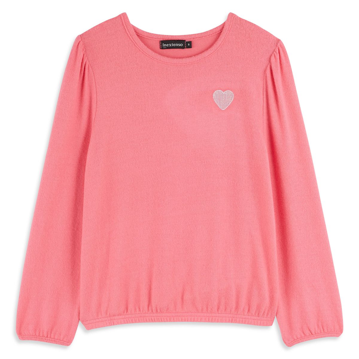 INEXTENSO Pull rose fille 