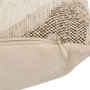 Voir la diapositive 2 : ATMOSPHERA Coussin Déco Jacquard  Dune  25x50cm Beige