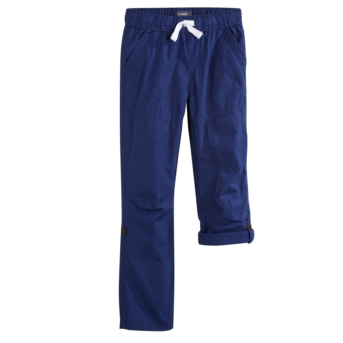 IN EXTENSO Pantalon popeline retroussable garçon