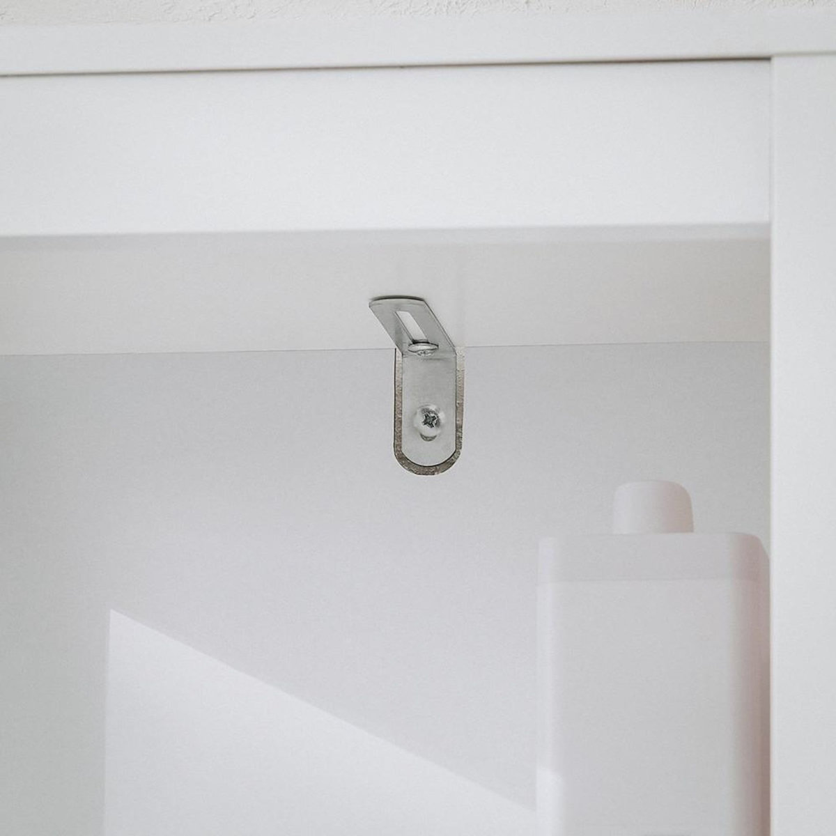 SOBUY SoBuy - Colonne De Salle De Bain à une porte - Blanc - 30x30x145cm - Minimaliste - BZR123-W