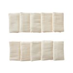 BB&CO Tour de lit bébé coton/polyester Mix and Match 10 pièces. Coloris disponibles : Blanc, Vert