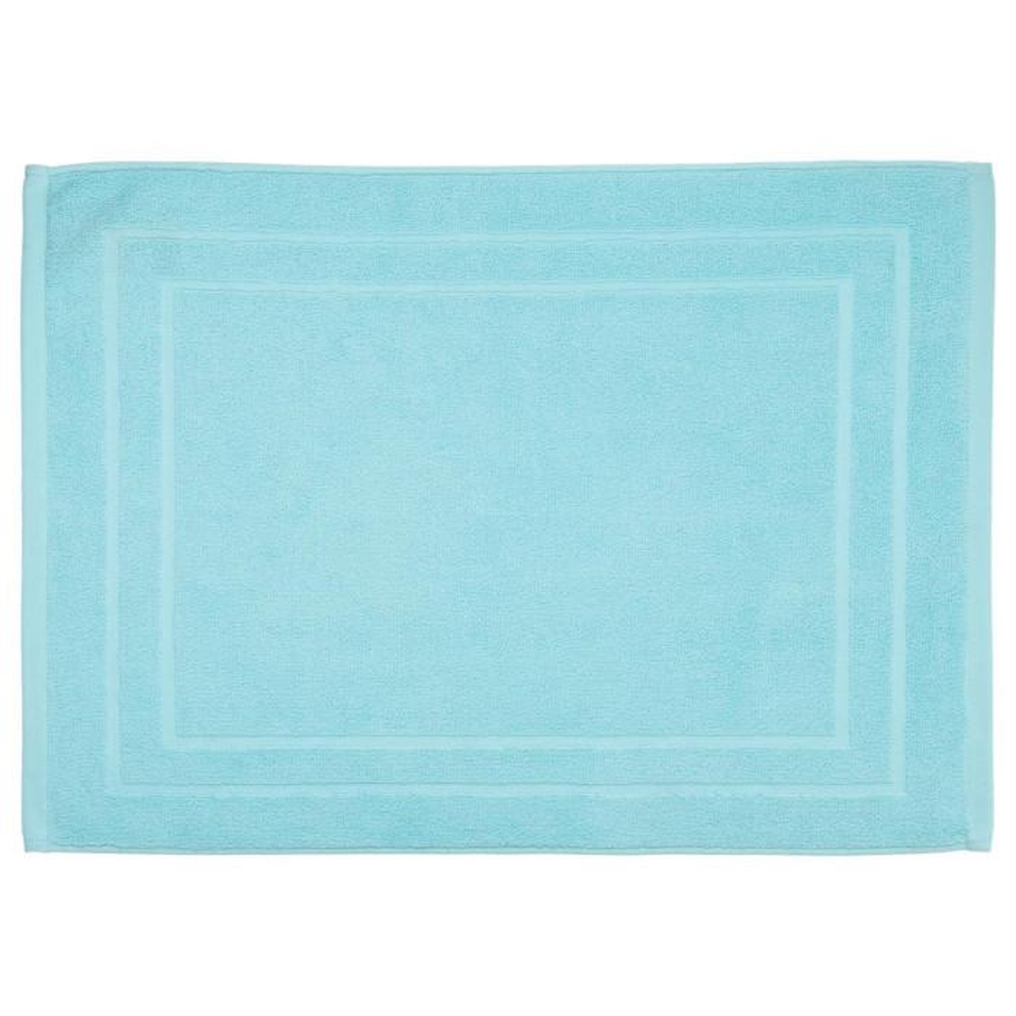 Paris Prix Tapis de Bain  Confort  50x70cm Aqua