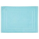 Paris Prix Tapis de Bain  Confort  50x70cm Aqua