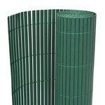 VIDAXL Cloture de jardin Double face PVC 90 x 300 cm Vert