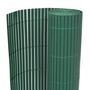 Voir la diapositive 1 : VIDAXL Cloture de jardin Double face PVC 90 x 300 cm Vert
