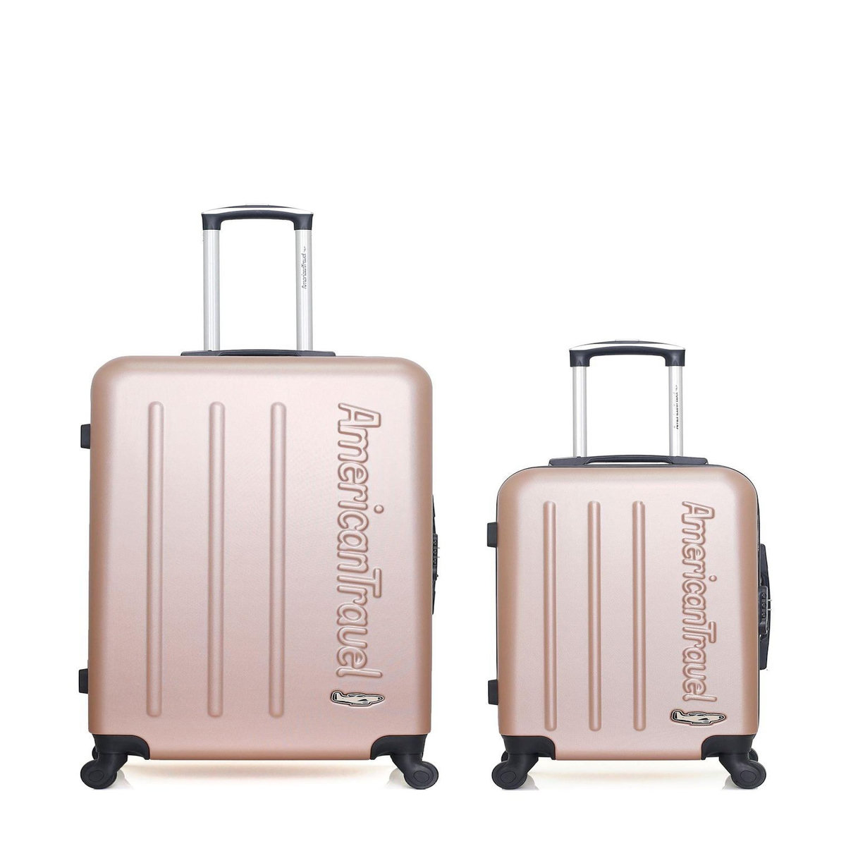 AMERICAN TRAVEL AMERICAN TRAVEL - LOT DE 2 - Valises grand format et cabine BRONX