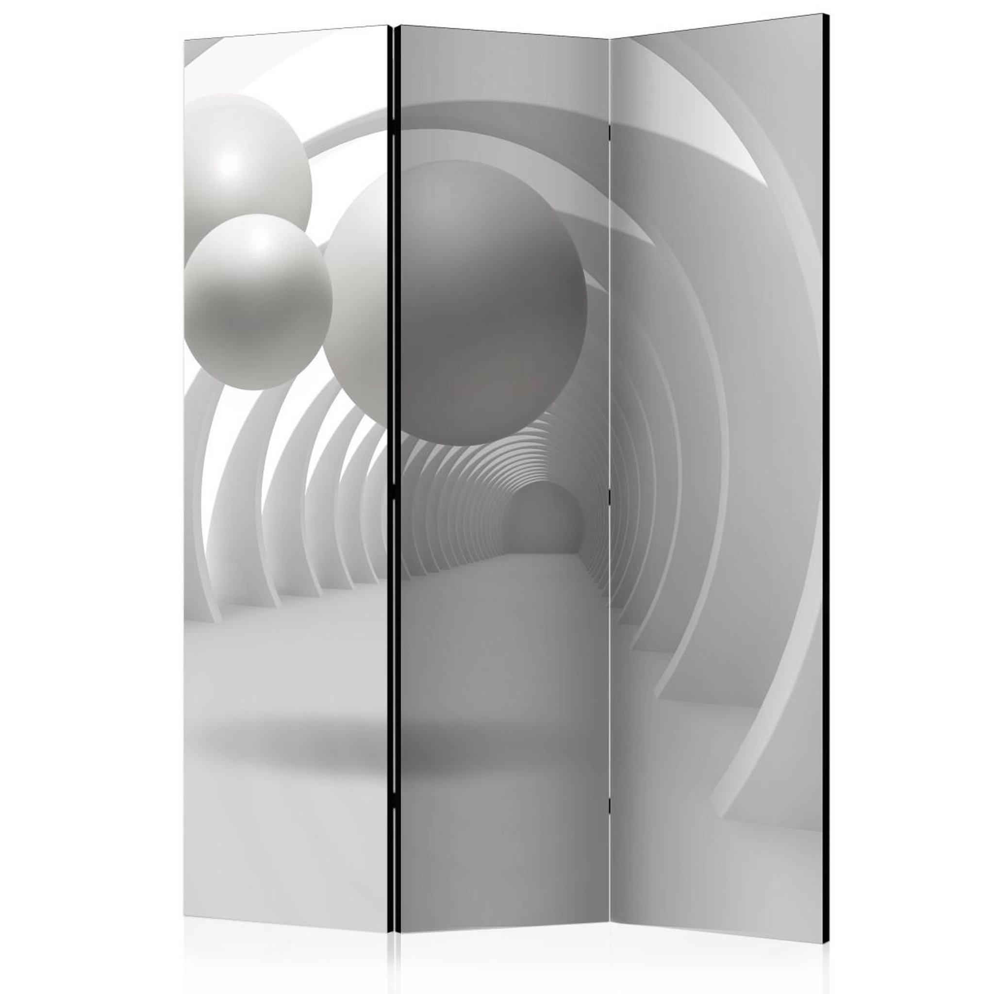 Paris Prix Paravent 3 volets  white tunnel  135x172cm