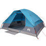 Voir la diapositive 5 : VIDAXL Tente familiale a dome 6 personnes bleu impermeable