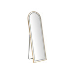 Paris Prix Miroir sur Pied LED  Simple Arc  160cm Or
