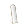 Voir la diapositive 1 : Paris Prix Miroir sur Pied LED  Simple Arc  160cm Or