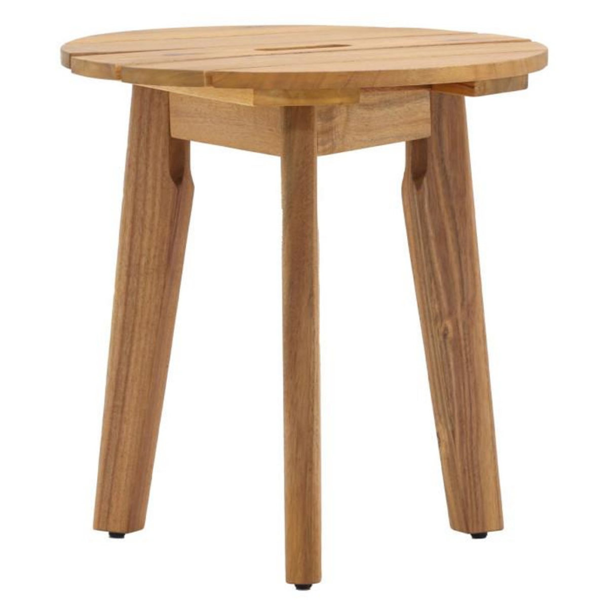 Paris Prix Table d'Appoint en Bois  Chania  42cm Naturel