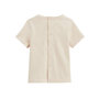 Voir la diapositive 4 : Petit Béguin Ensemble bébé t-shirt et short en gaze de coton Mini Rêve