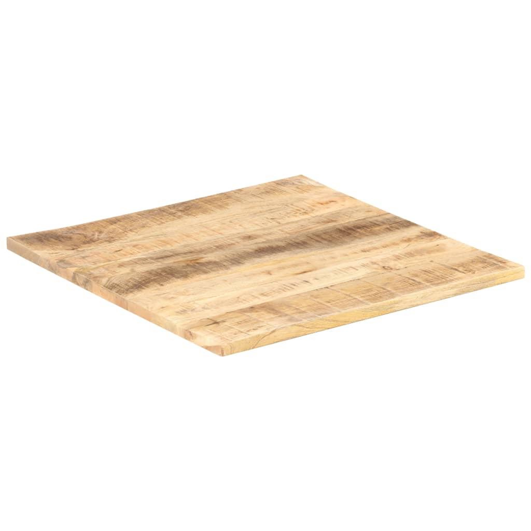 Voir la diapositive 2 : VIDAXL Dessus de table Bois de manguier solide 25-27 mm 70x70 cm