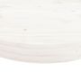 Voir la diapositive 5 : VIDAXL Dessus de table rond blanc Ø30x3 cm bois de pin massif