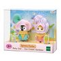 Voir la diapositive 4 : Sylvanian Families Le duo costumé Cremes glacées - SYLVANIAN FAMILIES - 5685 - Bébé Pingouin et Chat Roux avec costumes exclusifs