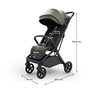 Voir la diapositive 6 : KINDERKRAFT Poussette compacte autofolding avec suspension
