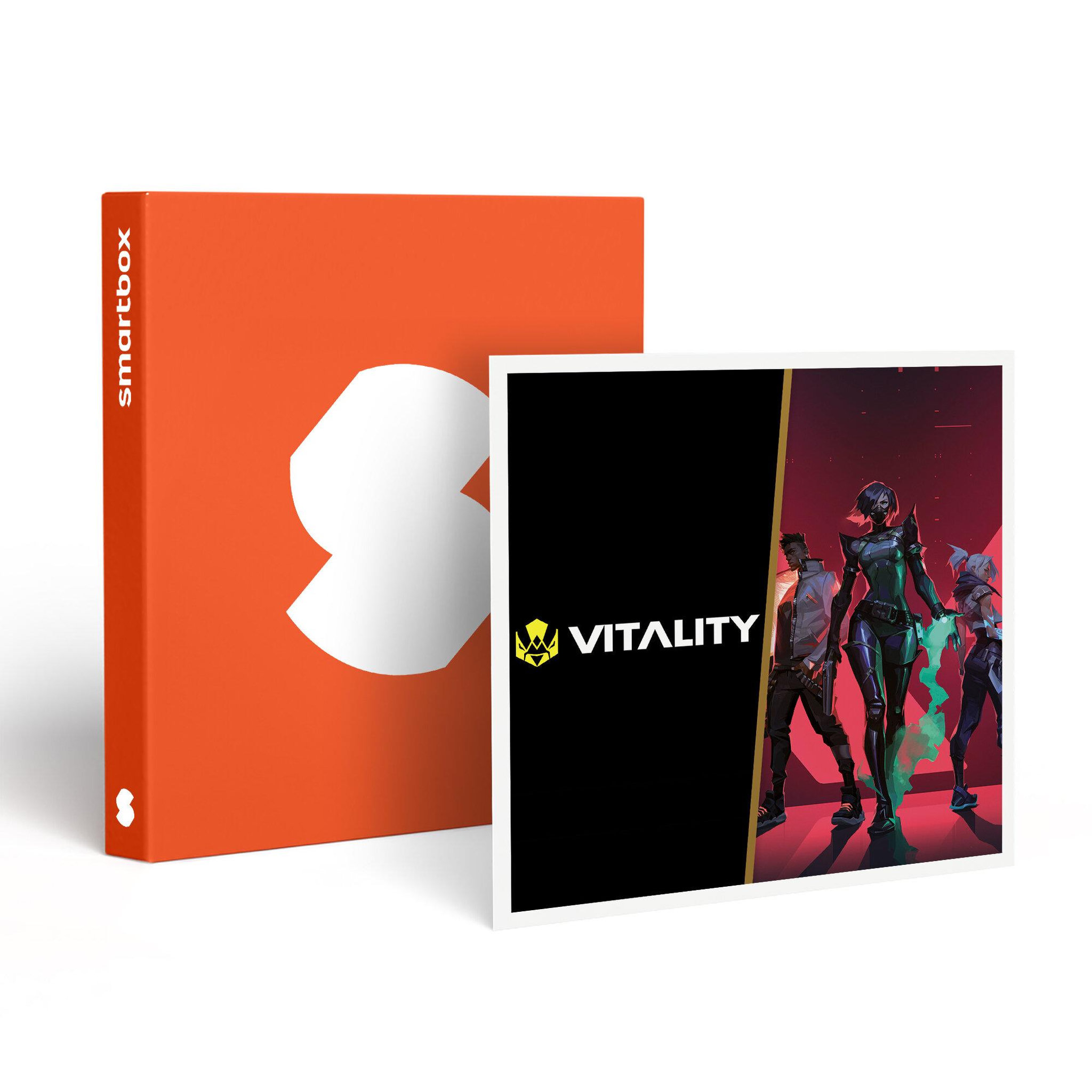 Smartbox Bon cadeau de 29,90 € sur l'e-shop de la team vitality et de 50 € sur valorant - coffret cadeau multi-thèmes