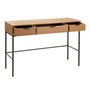Voir la diapositive 5 : Paris Prix Console 3 Tiroirs en Bois  Dresa  120cm Naturel