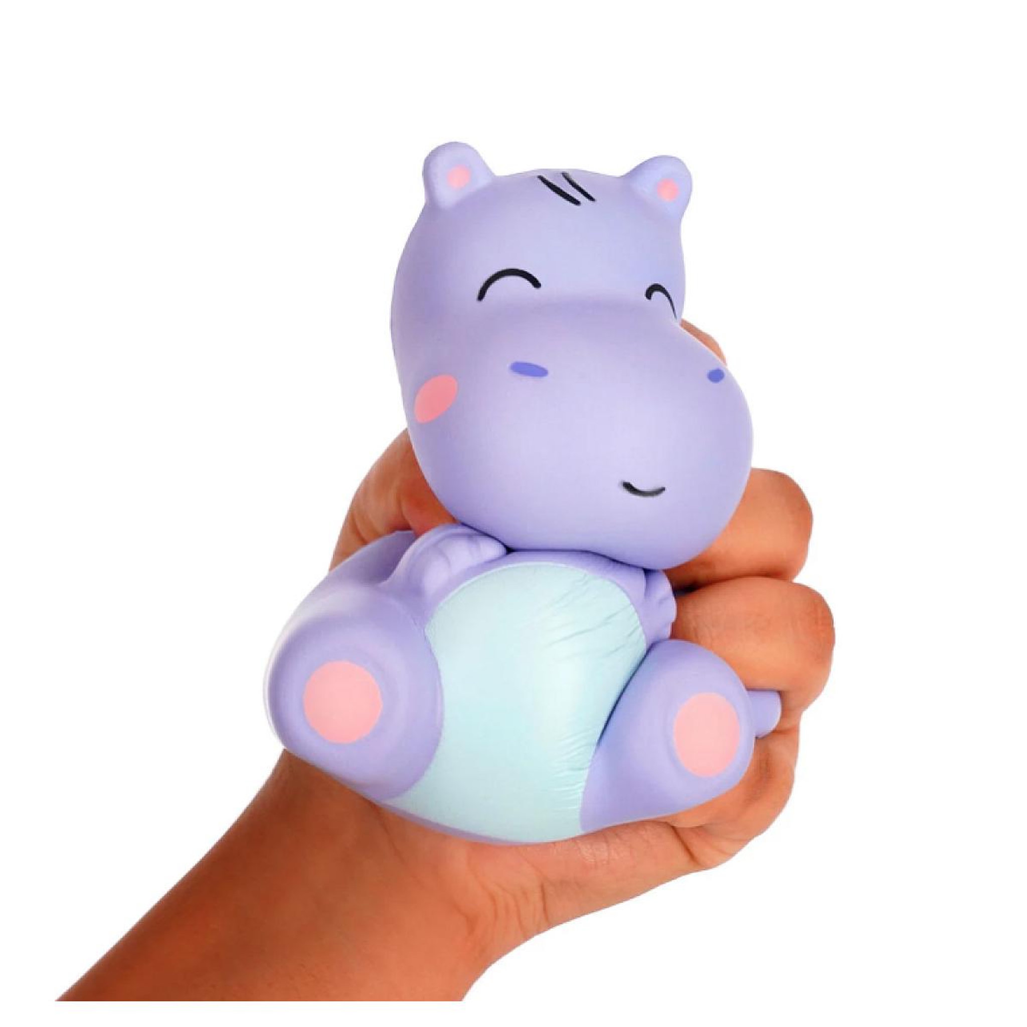 LEGAMI Stress less Hippo  - Jouet anti stress Squishy