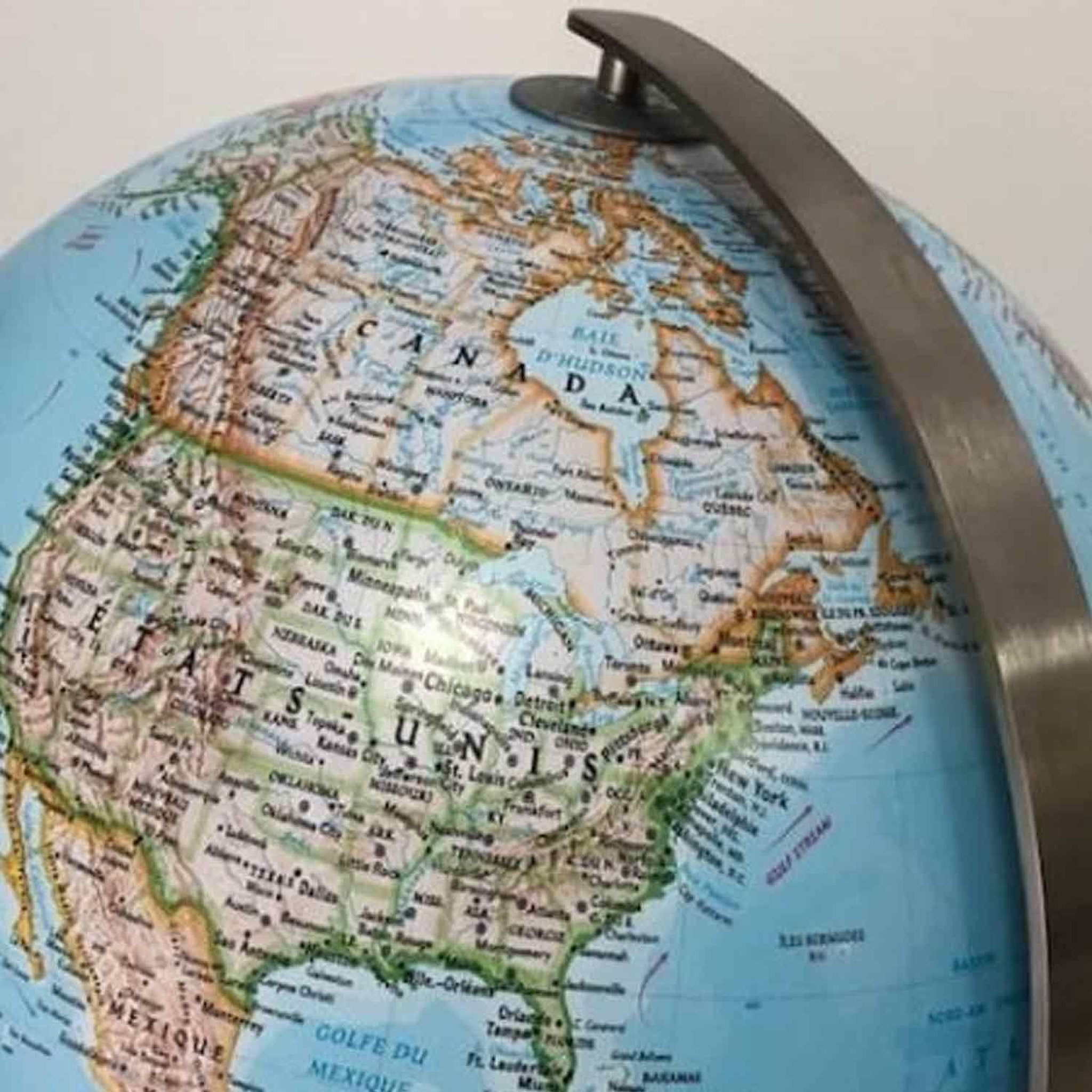 Voir la diapositive 3 : National Geographic Globe terrestre lumineux fusion classic ø 30 cm