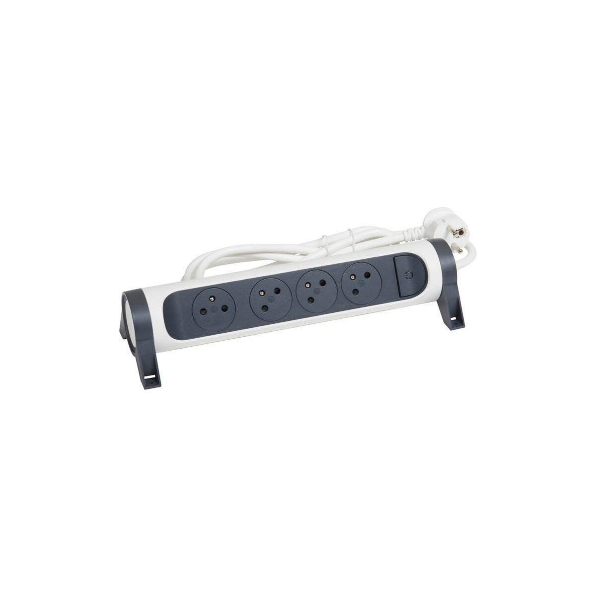 Legrand Multiprise FB 4X2P+T PREMIUM ROTATIVE ET FIXABLE 1.