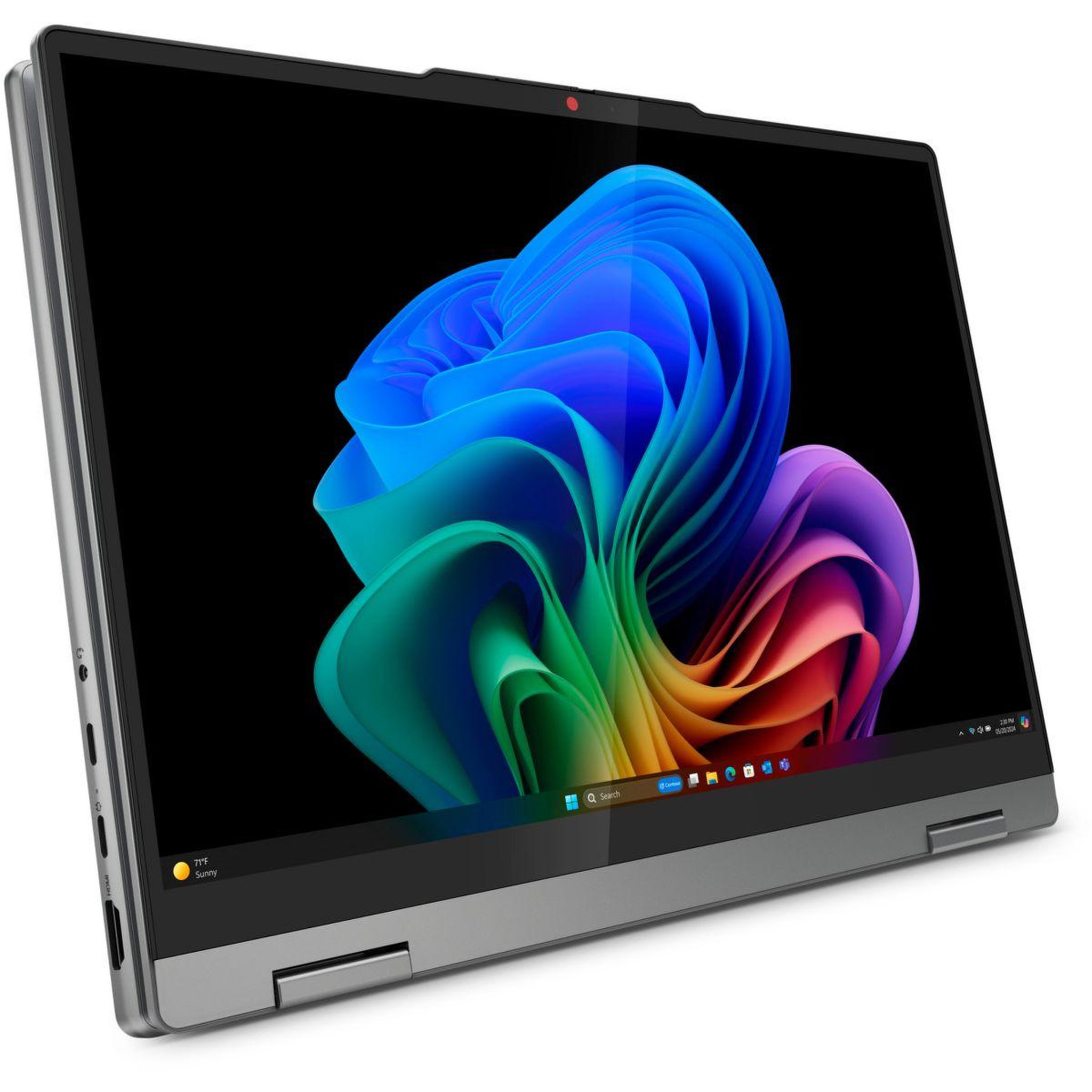 Voir la diapositive 3 : Lenovo PC Hybride IdeaPad 5x 14Q8X9 AI Copilot+PC