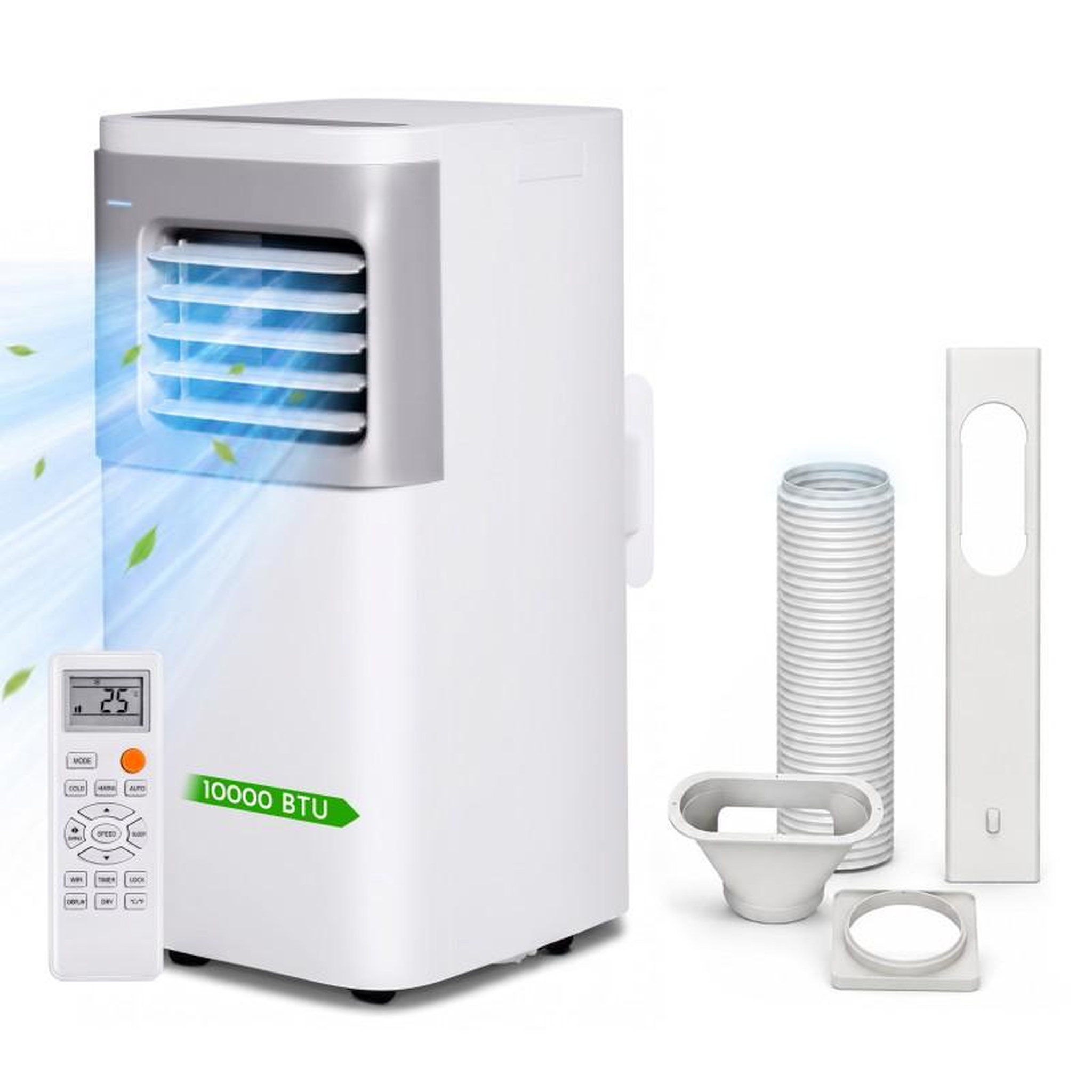 Climatiseur mobile - 10000 btu - wi-fi - déshumidification