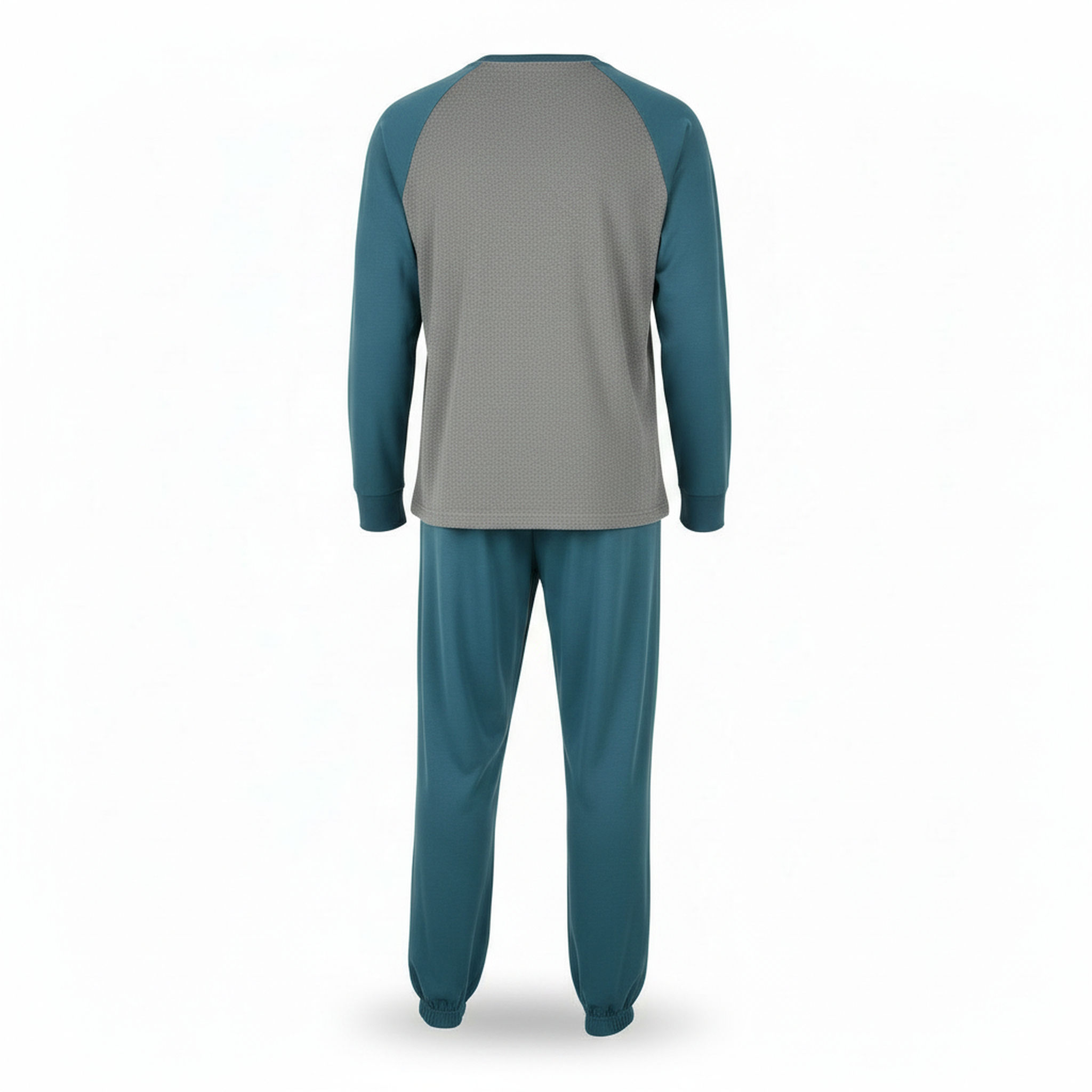 Voir la diapositive 3 : OZABI Ozabi ensemble pyjama homme doublé polaire bicolore sweet secret club