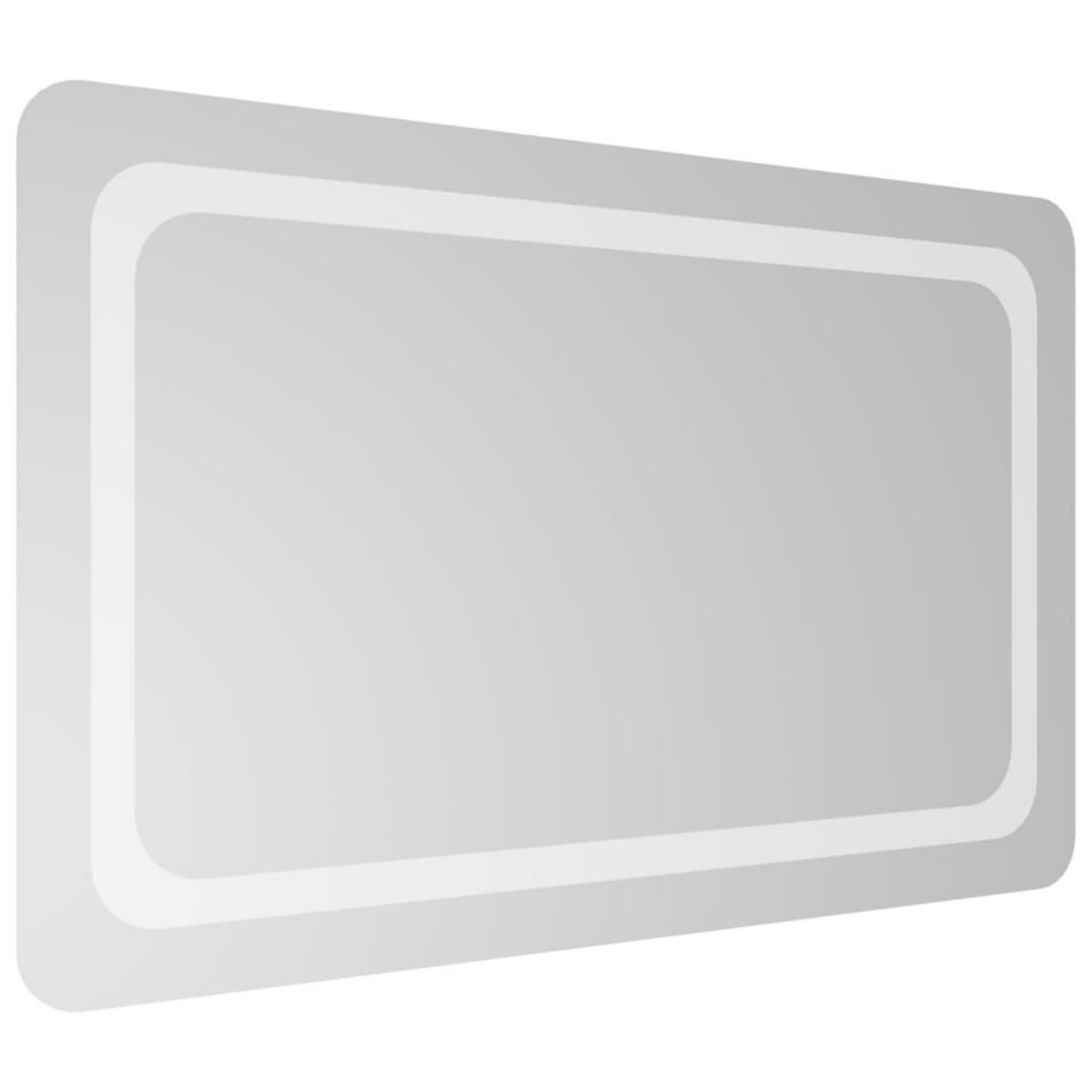 VIDAXL Miroir de salle de bain a LED 50x80 cm