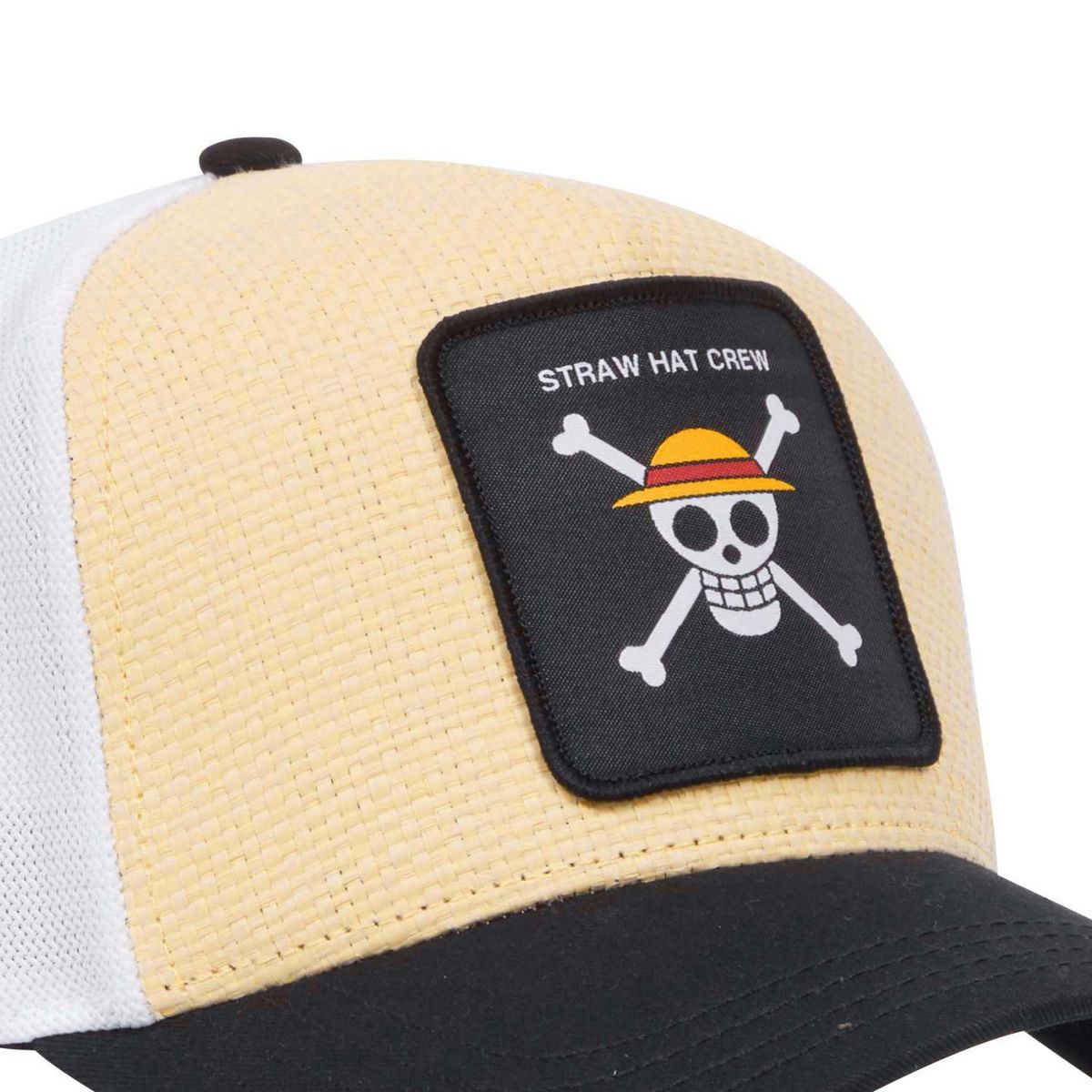 CAPSLAB Casquette homme trucker One Piece Skull Capslab