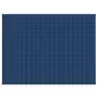 VIDAXL Couverture lestee Bleu 152x203 cm 11 kg Tissu
