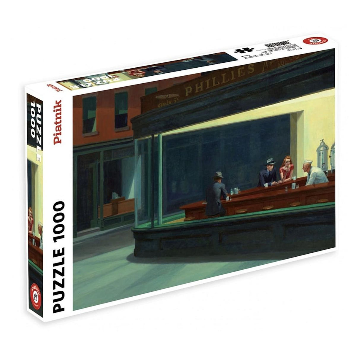 Piatnik Puzzle - Hopper Nighthawks 1000 pieces