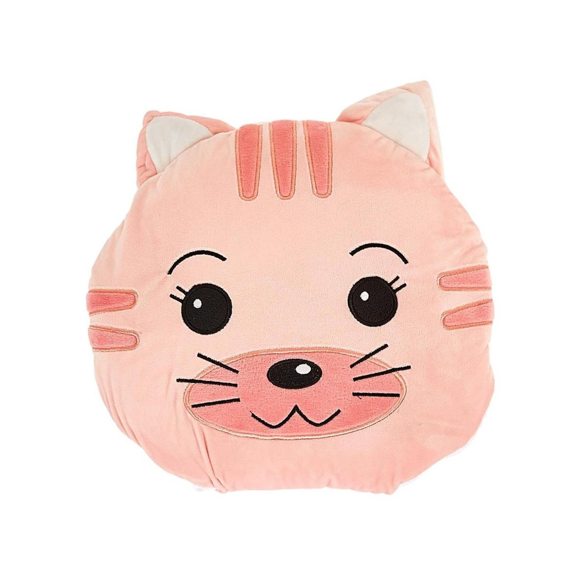 HOME DECO KIDS Peluche couverture  chat  100x165cm rose