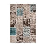 Paris Prix Tapis Patchwork à Poils Courts  Ariya  Taupe. Coloris disponibles : Marron