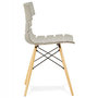 Voir la diapositive 3 : Paris Prix Chaise Design  Visby  82cm Gris
